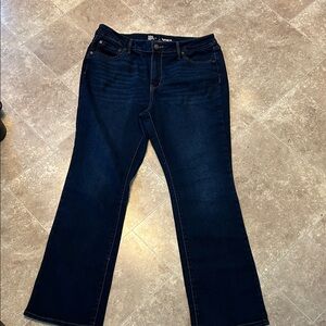 Women's Dark Blue Jeans Size 18